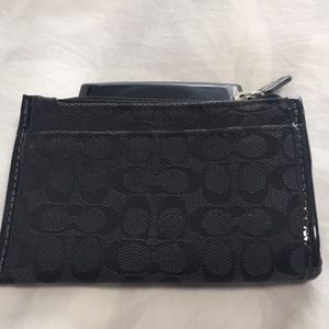 Coach Signature Coin Wallet